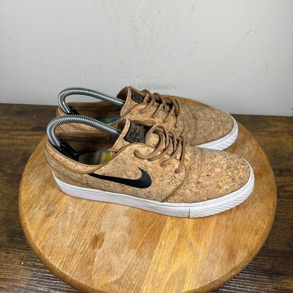 Nike SB Zoom Stefan Janoski Cork Brown Shoes Mens Size 7 725074-201